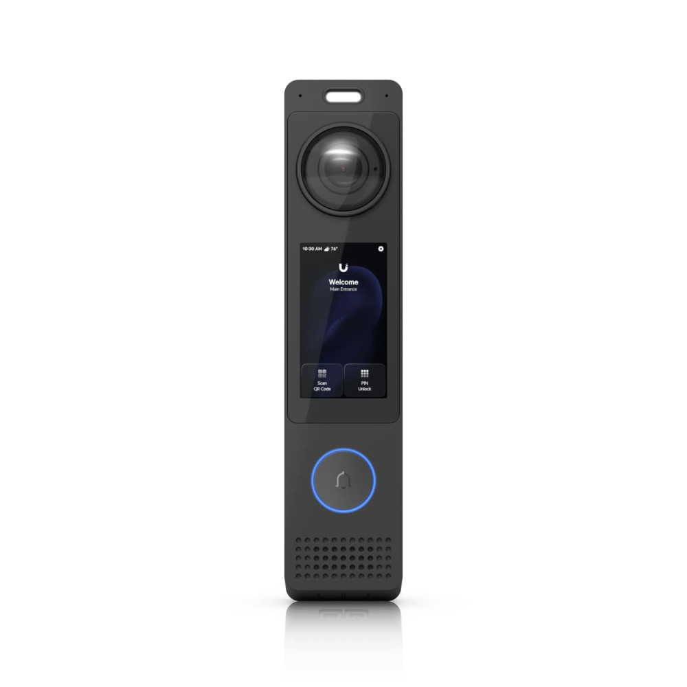 Ubiquiti UVC-G6-PRO-ENTRY UniFi G6 PRO ENTRY READER, 12MP CAM,TWO-WAY AUDIO, 3" TOUCH DISPLAY, 1YR - Image 1