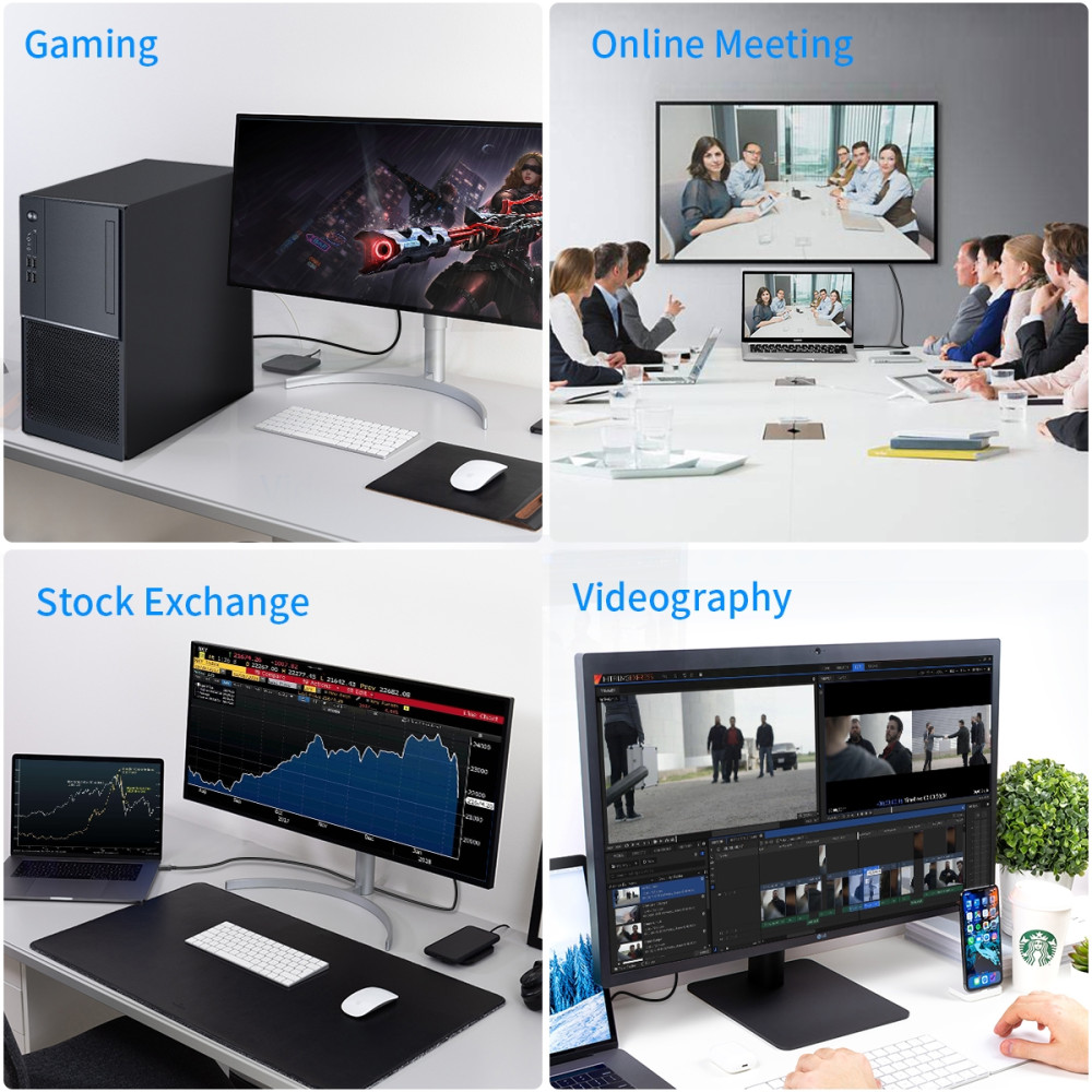 Choetech 6932112107206 XDD01 DisplayPort 1.4 8K 60Hz Cable 2M 165Hz DP to DP for Gaming - Image 7