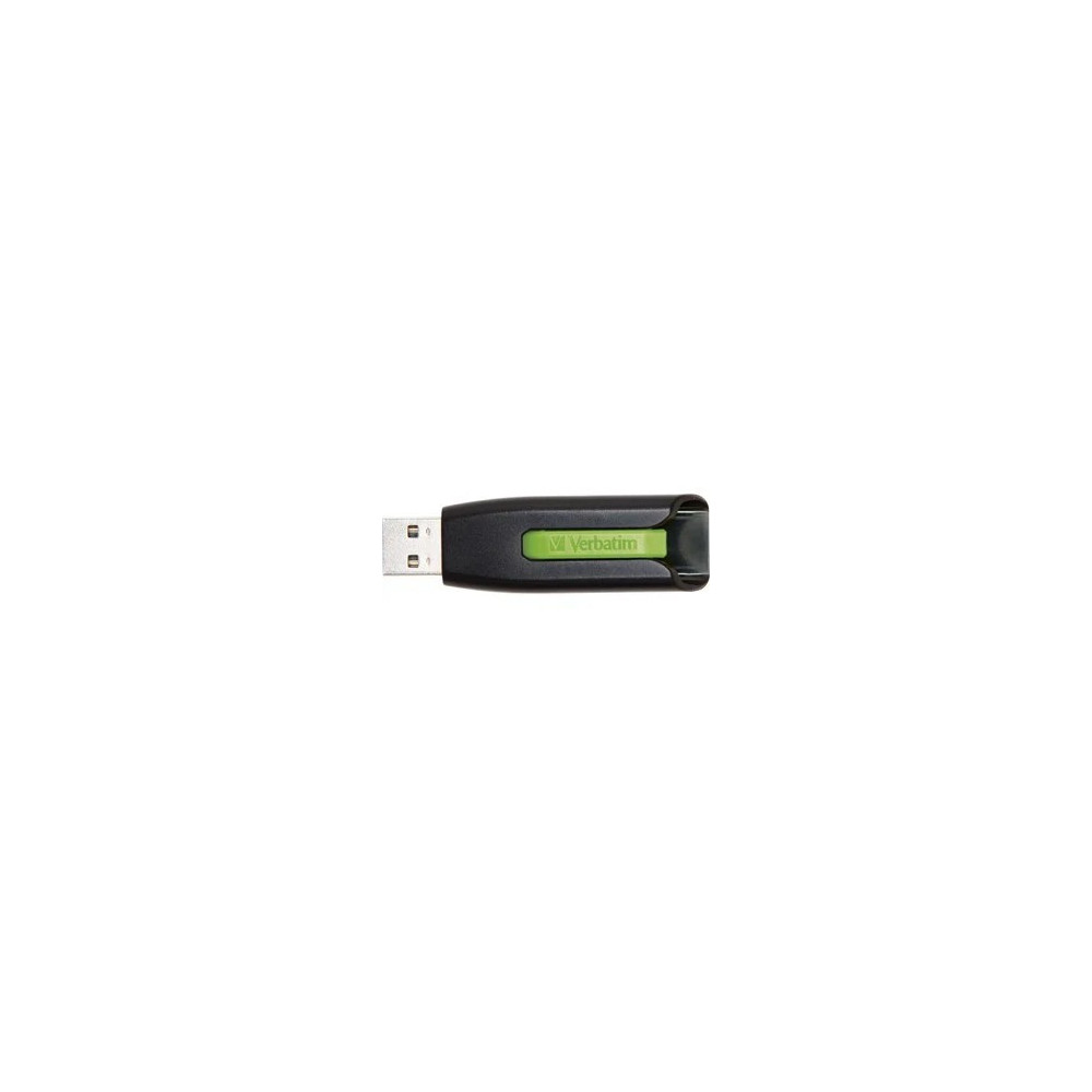 Verbatim 49177 Store 'n' Go V3 16 GB USB 3.0 Flash Drive - Green, Black - 1 / Each