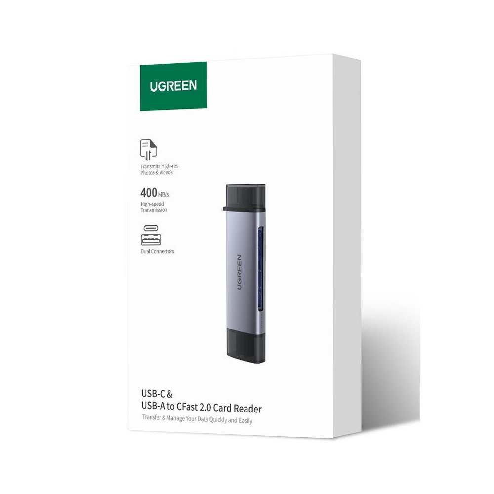 UGREEN 6957303859061 50906 Compact Flash card Reader, USB 3.0& USB C External Memory Card Adapter Type C OTG Converter for CF Compatible with iPhone 16/15 Pro Max, MacBook Air, Mac Mini, iPad, Galaxy S24 - Image 5