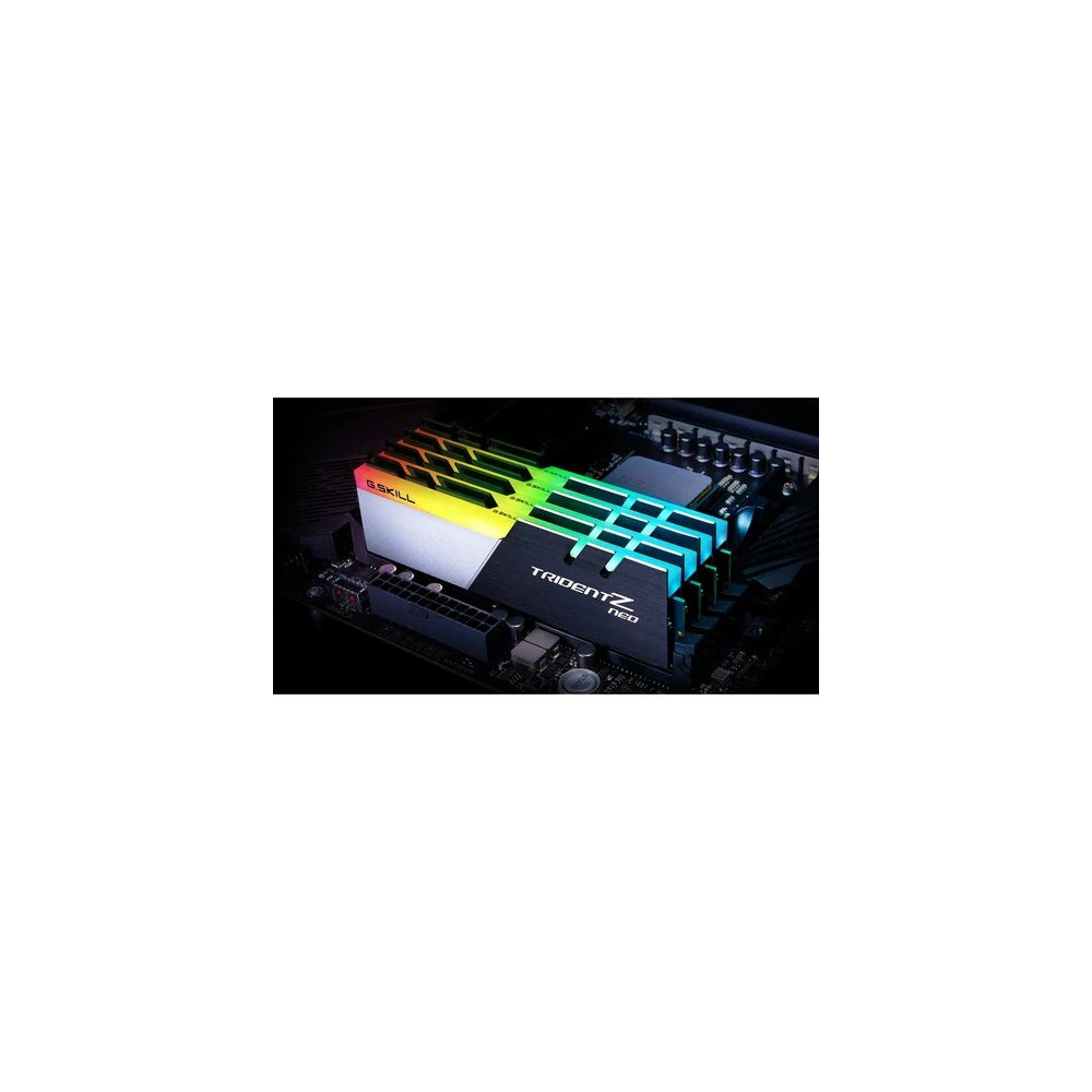 G.SKILL F4-3600C16D-16GTZNC Trident Z Neo RAM Module for Server, Desktop PC, Workstation - 16 GB (2 x 8GB) - DDR4-3600/PC4-28800 DDR4 SDRAM - 3600 MHz - CL16 - 1.35 V - Non-ECC - Unbuffered - 288-pin - DIMM - Lifetime Warranty - Image 4