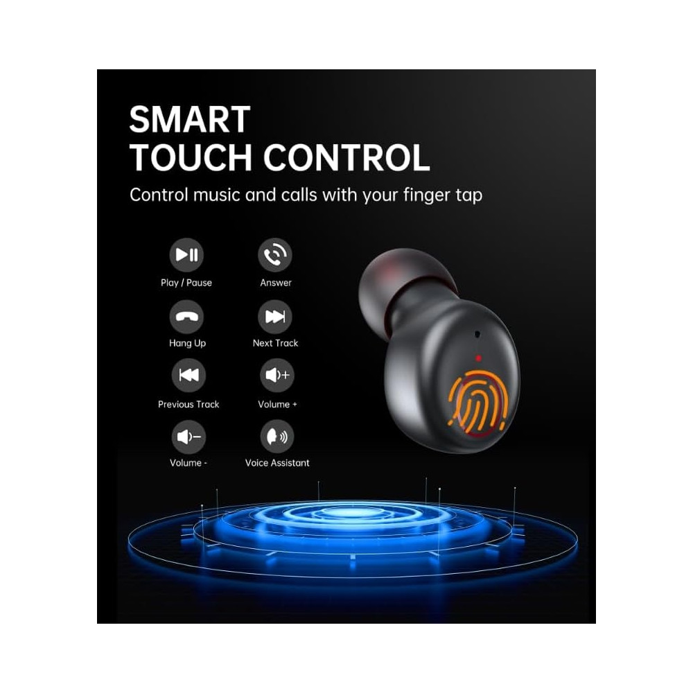 Choetech 6932112106346 BH-T16 Aura Bean TWS Wireless Earbuds - Image 7