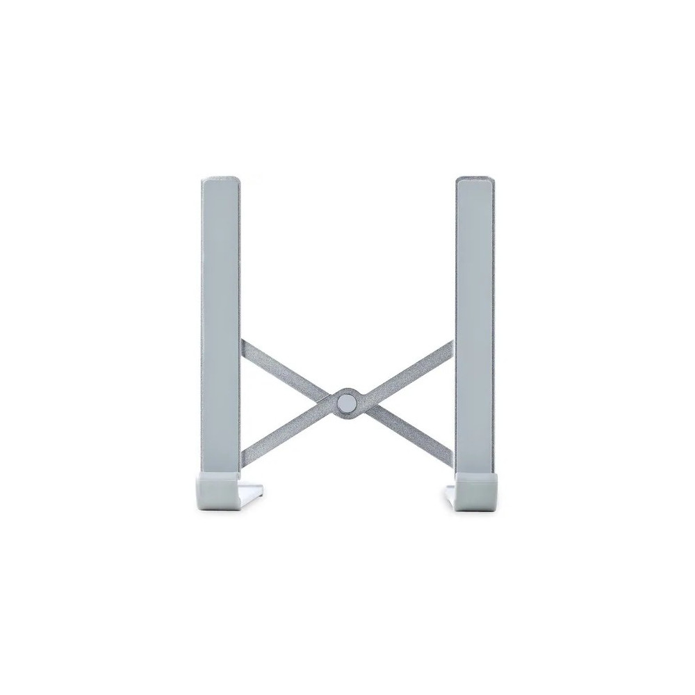 StarTech LAPTOP-RISER-BAR Foldable Laptop Riser Stand, Portable Height Adjustable Ergonomic Laptop Stand, Tilt/Raised/Angled Laptop/Tablet Stand - Angled laptop holder enhances viewing and comfort; Adjustable width (2-7.17in) for notebook computers, table