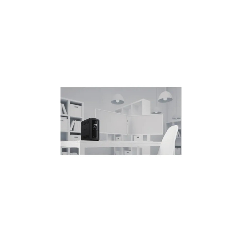 CyberPower VP1600ELCD Systems Value Pro - - 1600VA / 960W Line Interactive UPS - 2* 12V/9AH - 2 Yrs Adv. Replacement WTY Incl. internal Batteries - Image 5