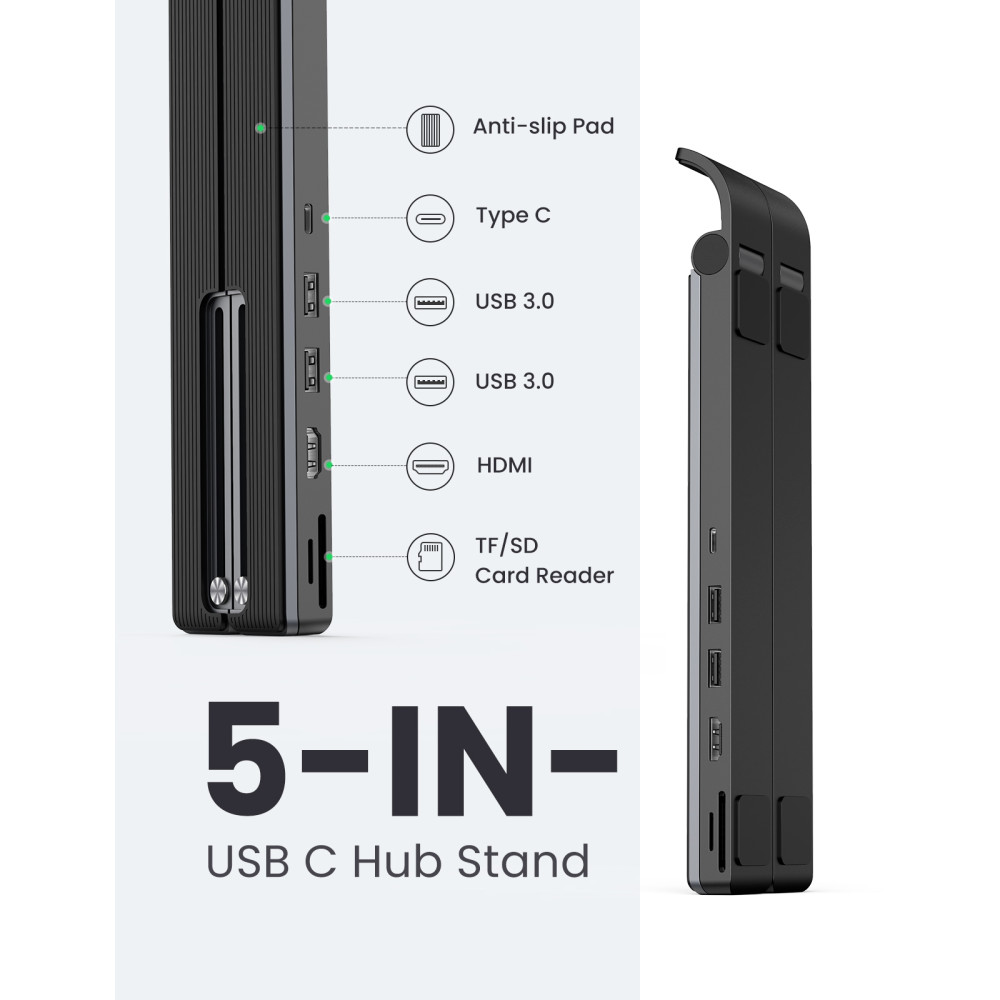 UGREEN 6957303885510 80551 X-Kit Laptop Stand Docking Station (Reddot Winer 2021) - Image 2