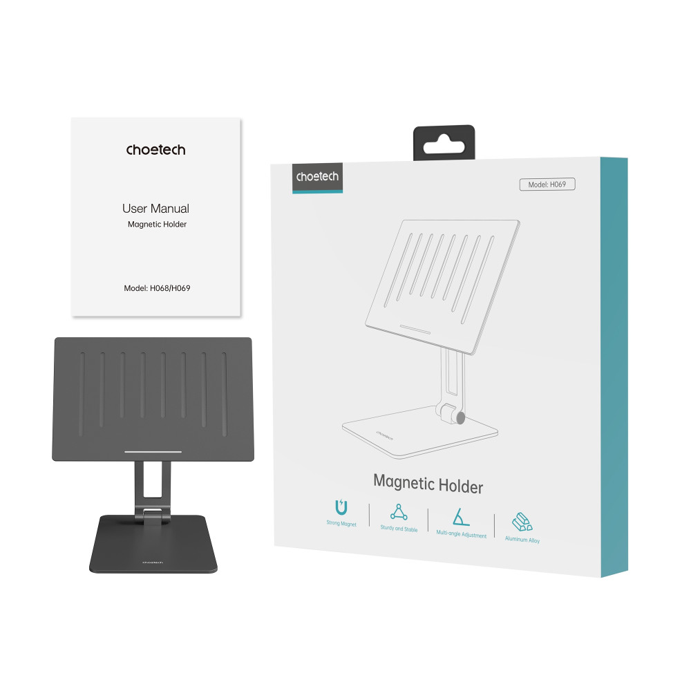 Choetech 6932112104519 H069 - 12.9 inch iPad Pro magnetic 360° adjustable angle holder - Image 13