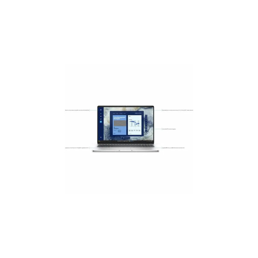 Dell BTP107_PC16250_AU3Y PRO16 NOTEBOOK, 16" FHD+ IR, U7-255U, 16GB, 512GB, WL, W11P(AI), SILVER, 3YOS