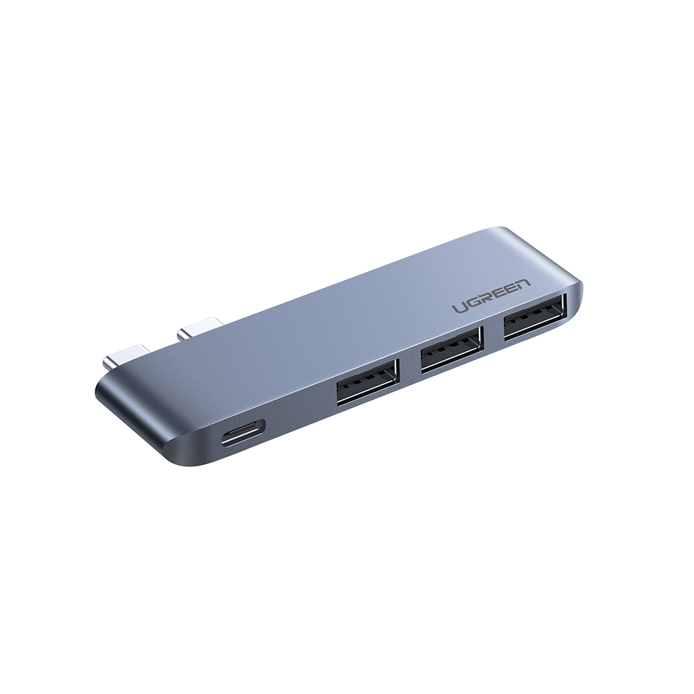 UGREEN 6957303865642 60564 Dual USB-C USB3.0*3 + USB-C out put - Image 1
