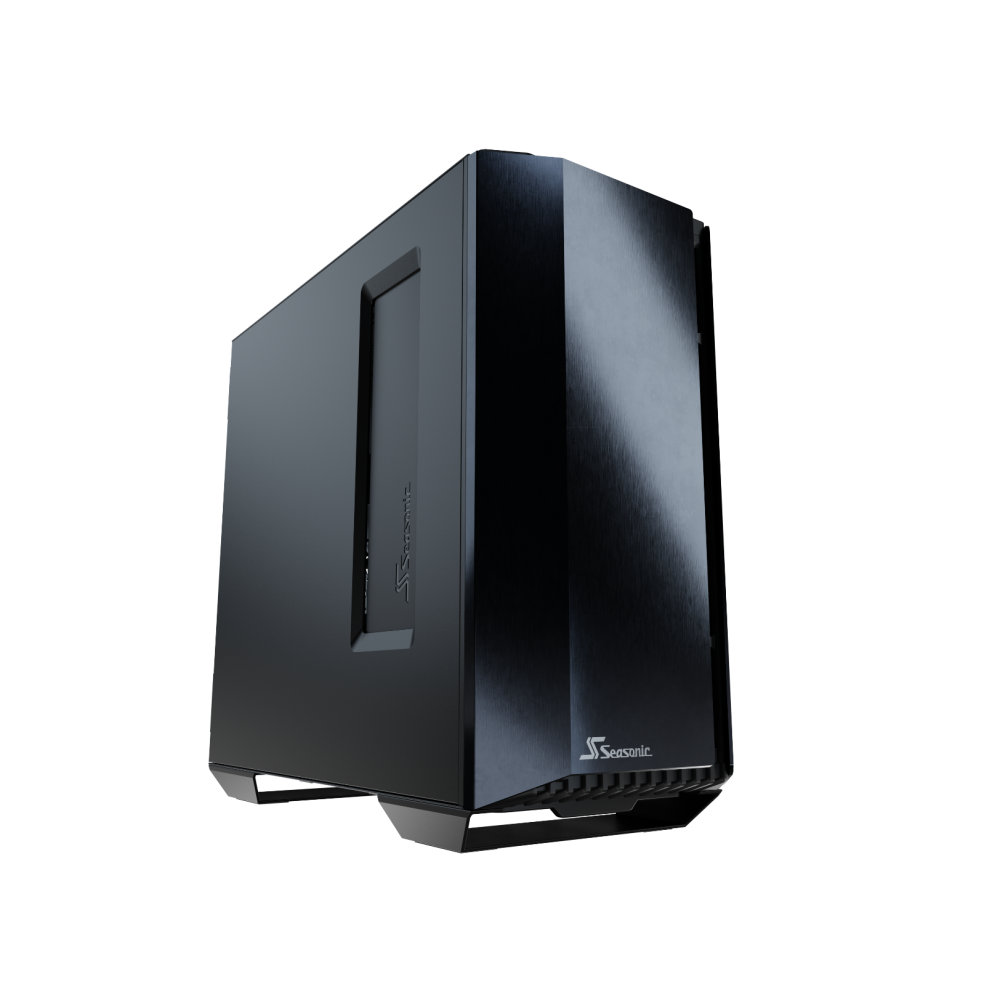 Seasonic CASSEAQ704DPC8501 Syncro Q704 Aluminum Case with Syncro DPC-850 850W 80 Plus Platinum PSU & Connect Module RED DOT AWARD WINNER 2021 - Image 1