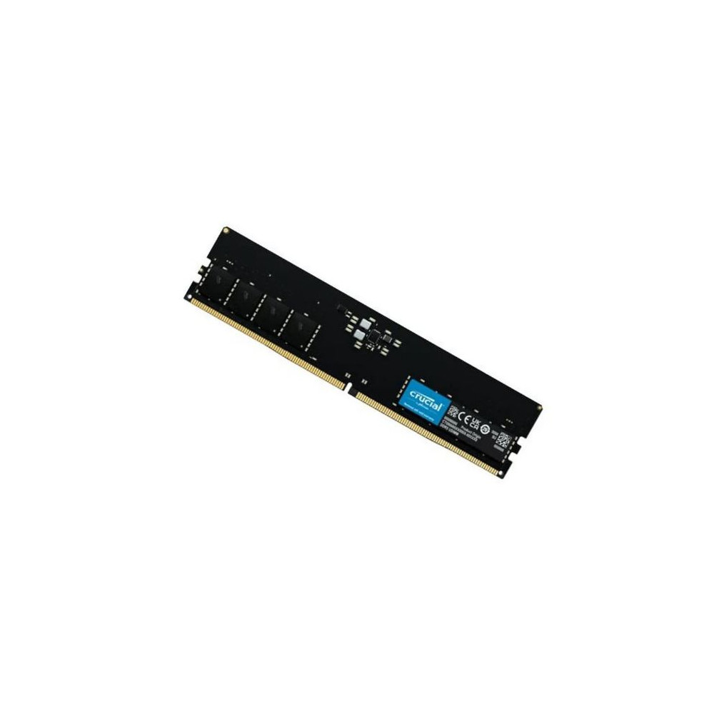 Micron (Crucial) CT8G56C46U5 Crucial 8GB (1x8GB) DDR5 UDIMM 5600MHz CL46 Desktop PC Memory replaces CT8G48C40U5 - Image 1