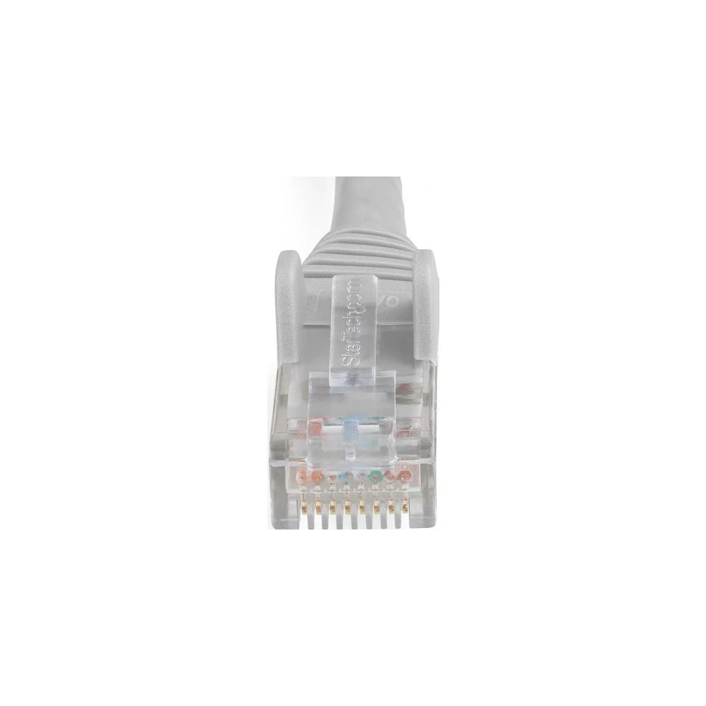 StarTech N6LPATCH15MGR 15M GRAY GRAY CAT6 UTP SNAGLESS PATCH CABLE - LSZH - Image 2