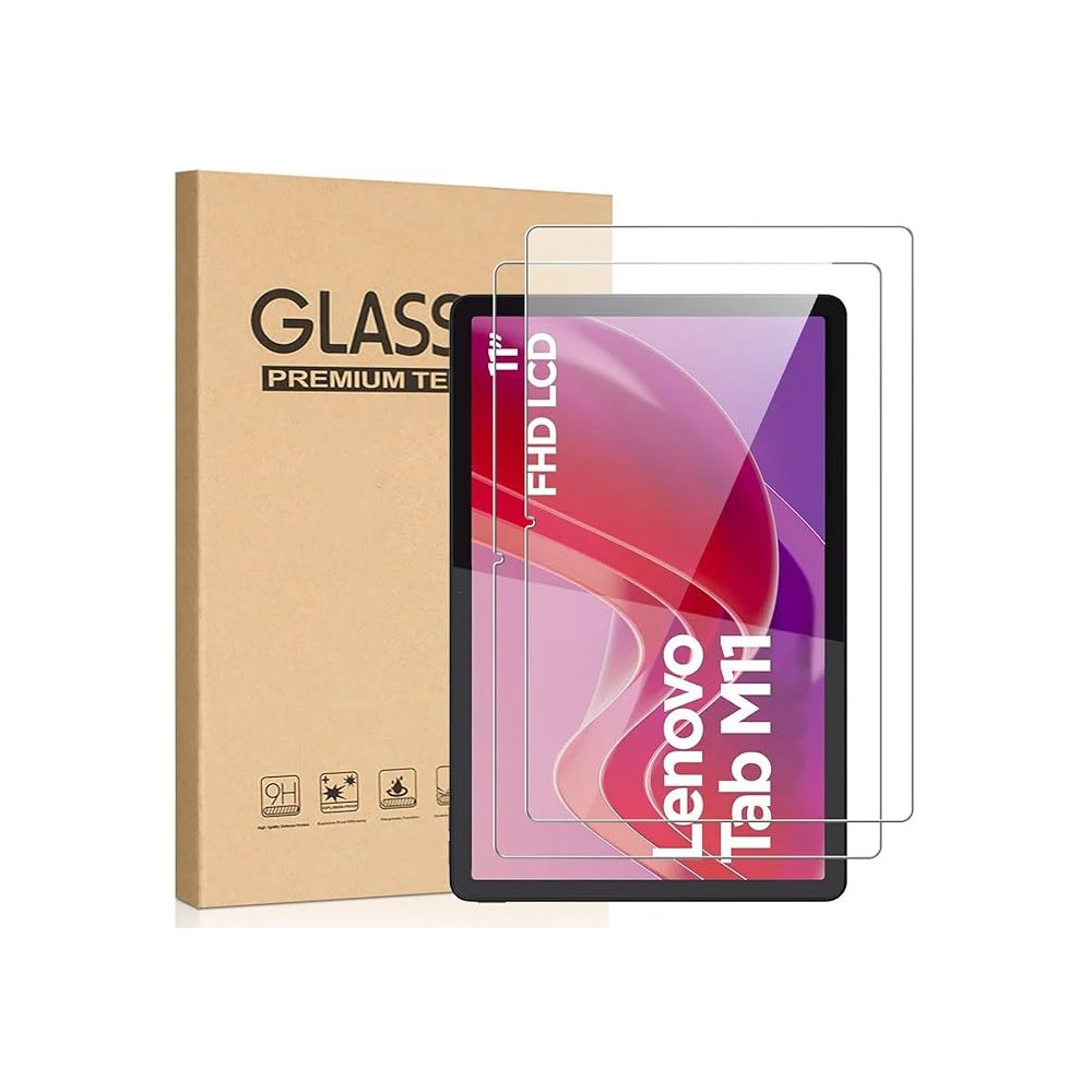 USP SPLTAB101 Lenovo Tab 10.1' Premium Tempered Glass Screen Protector - 9H Surface Hardness, Scratch Resistant, Bubble-Free, 5 Years Warranty - Image 1