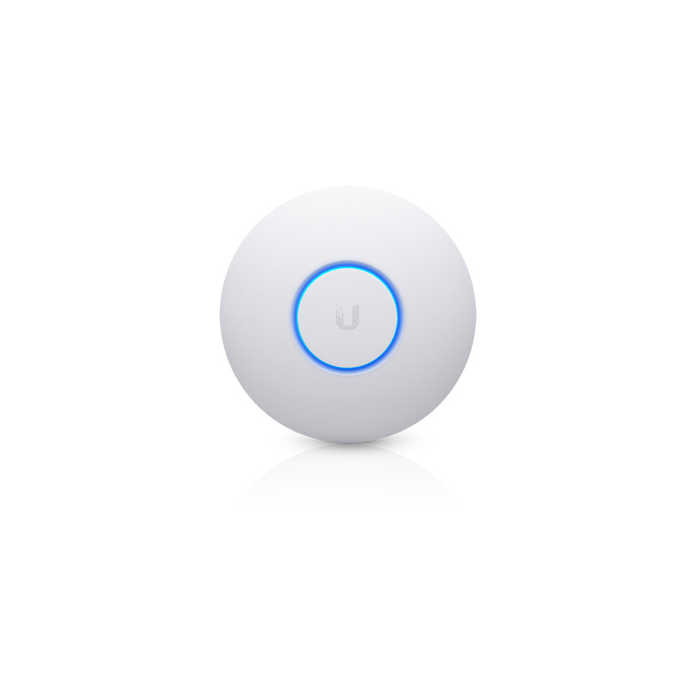 Ubiquiti UAP-AC-PRO UniFi AC Pro V2 Indoor & Outdoor AP, 2.4GHz @ 450Mbps, 5GHz @ 1300Mbps, 1750Mbps Total, Range Up 122m | POE Adapter Included - Image 1