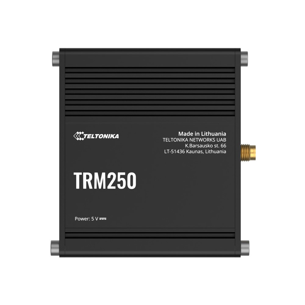 Teltonika TRM250000000 TRM250 Industrial Cellular Modem, 4G/LTE (Cat M1), NB-IoT, Small Size, USB Interface for Internet Access, External Antenna, PSU excluded - Image 1