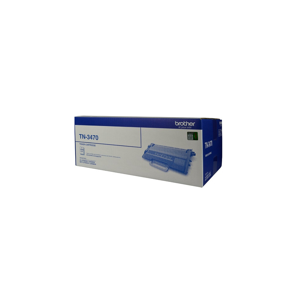 Brother TN-3470 Mono Laser Toner - High Yield upto 12000 Pages- L6200DW, L6400DW, L6700DW, L6900DW - Image 1