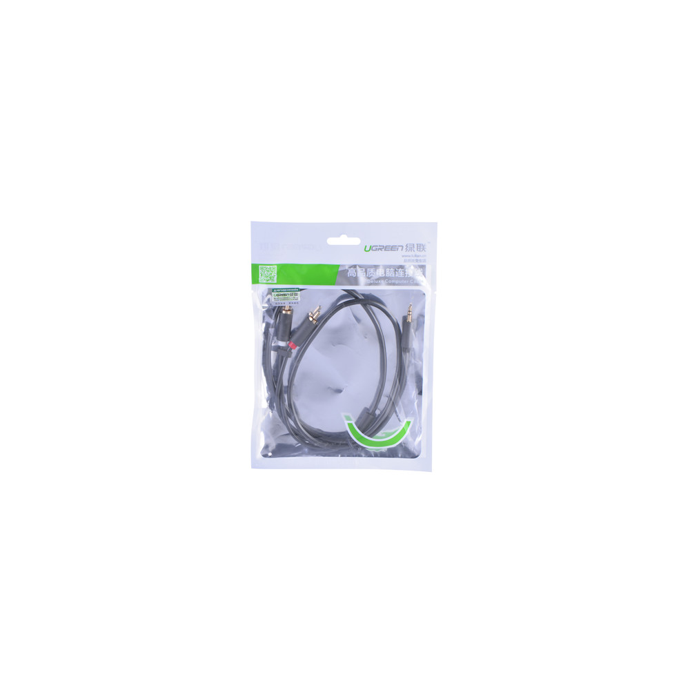 UGREEN 6957303815104 10510 3.5mm male to 2RCA male cable 2M - Image 4