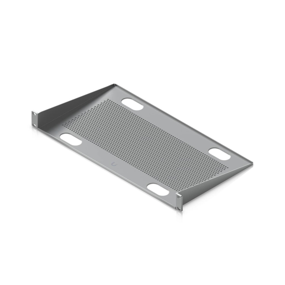 Ubiquiti UACC-RACK-SHELF-CLV Fixed Rack Shelf, 1U Fixed Cantilever Shelf For Mounting Non-RackMount Devices In Standard 19' Racks - Image 1
