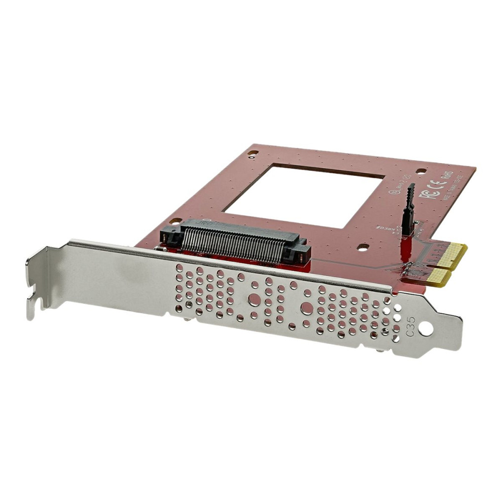 StarTech PEX4SFF8639 U.2 TO PCIe ADAPTER, PCIe 3.0 x 4 TO PCIe/NVMe, FOR 2.5" U.2 NVMe SSD, 2YR - Image 2