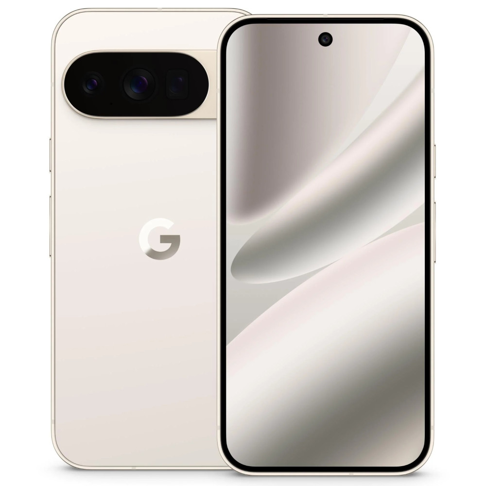 Google GA10312-CA Pixel 10 Pro 5G 128GB - Porcelain *AU STOCK*, 6.3', OLED, 120Hz, 16GB/128GB, 50MP/42MP, Single+ eSIM, 4870mAh, 2 Years Warranty - Image 1