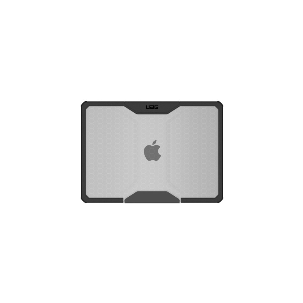 UAG 134007114340 Plyo Apple MacBook Air (13') (M5/M4/M3/M2) Case - Ice/Black , Tactile Grip Frame. DROP+ Military Standard, 1 Year Warranty - Image 1