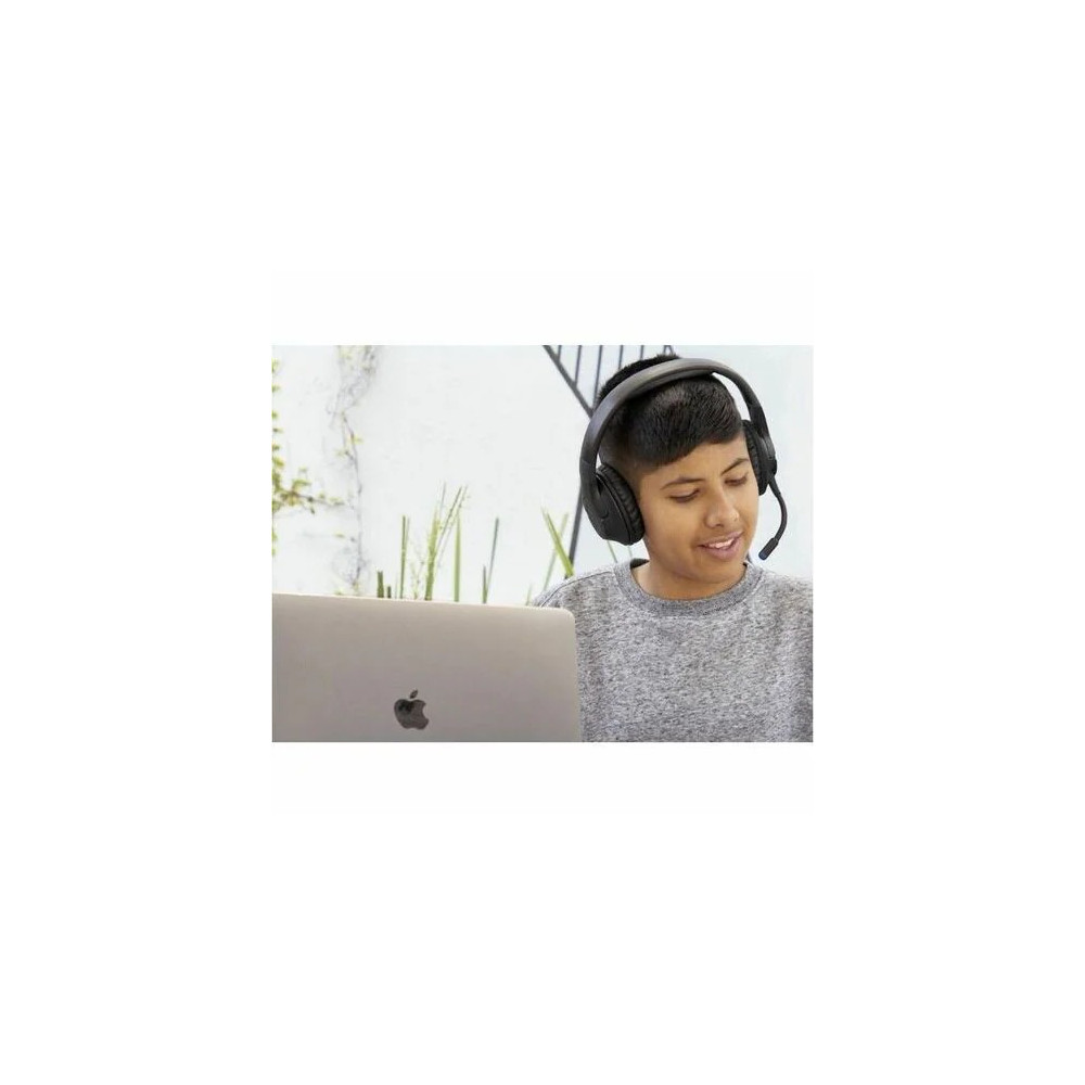 Belkin AUD006BTBLK SoundForm Inspire Wireless Over-Ear Headset for Kids - Black - Image 8