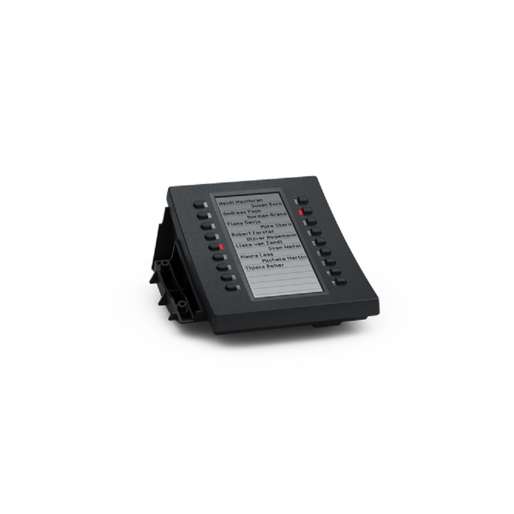 Snom SNOM-D3 D3 Expansion Module USB for D385, D375, D345, D335 & D315, 18 Highly Configurable, Self-labelling, LED Keys - Image 1