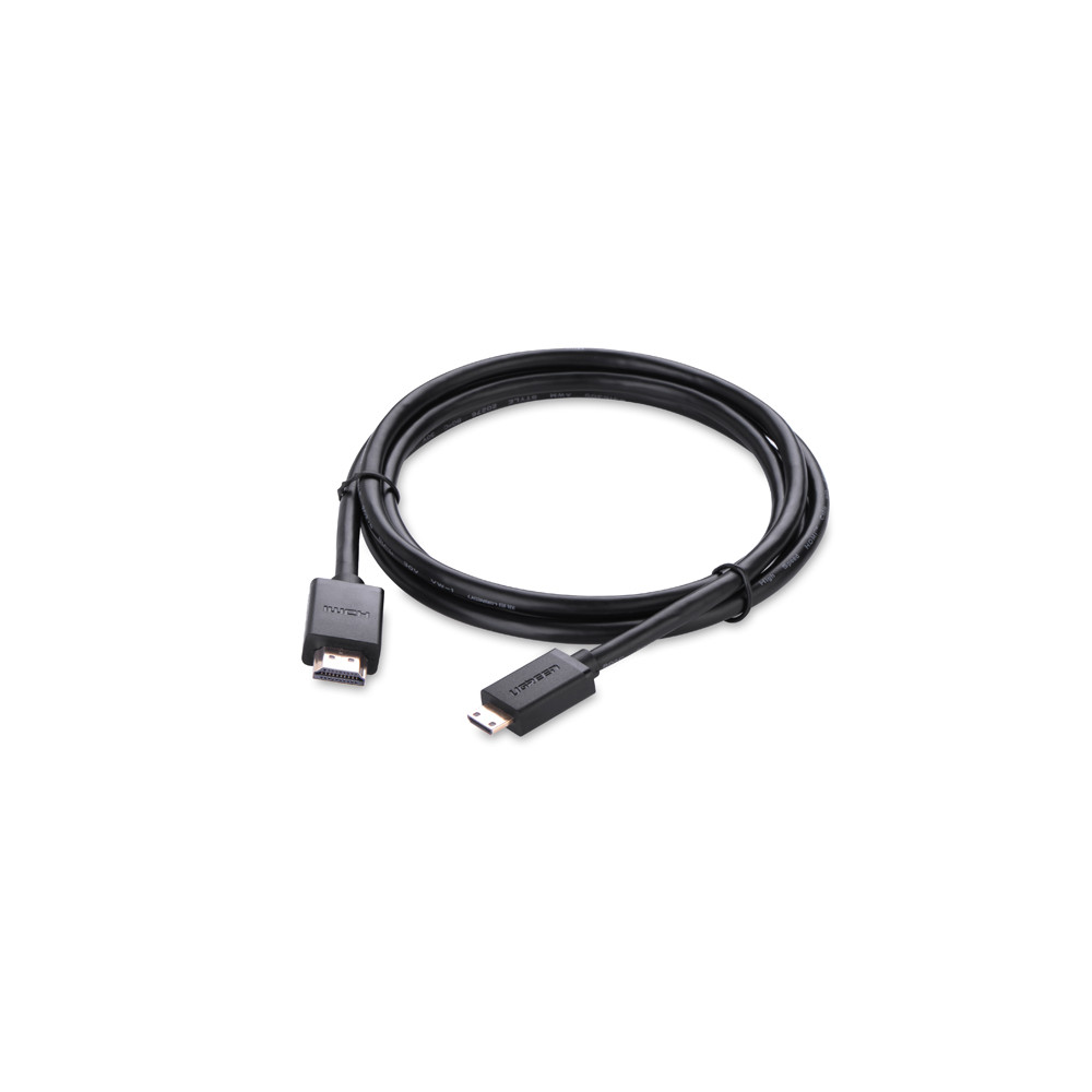 UGREEN 6957303811953 10195 Mini HDMI Male to HDMI Male cable 1M - Image 2