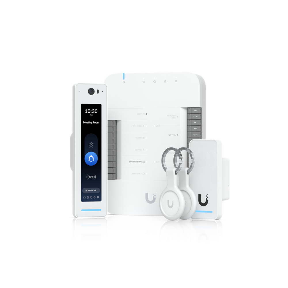 Ubiquiti UA-G2-SK-PRO UniFi Access Gen 2 Pro Starter Kit - Comprehensive UniFi Access Starter Kit - UniFi Dream Machine Pro required - Image 1