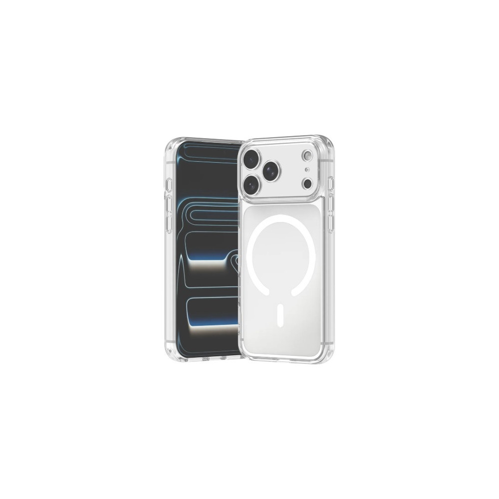 USP 6976552044219 Apple iPhone 18 Pro Max / iPhone 17 Pro Max (6.9') Clear Rock Shockproof Case with MagSafe - Ultra-thin, Lightweight, Non-slip, 1 Year Warranty - Image 1