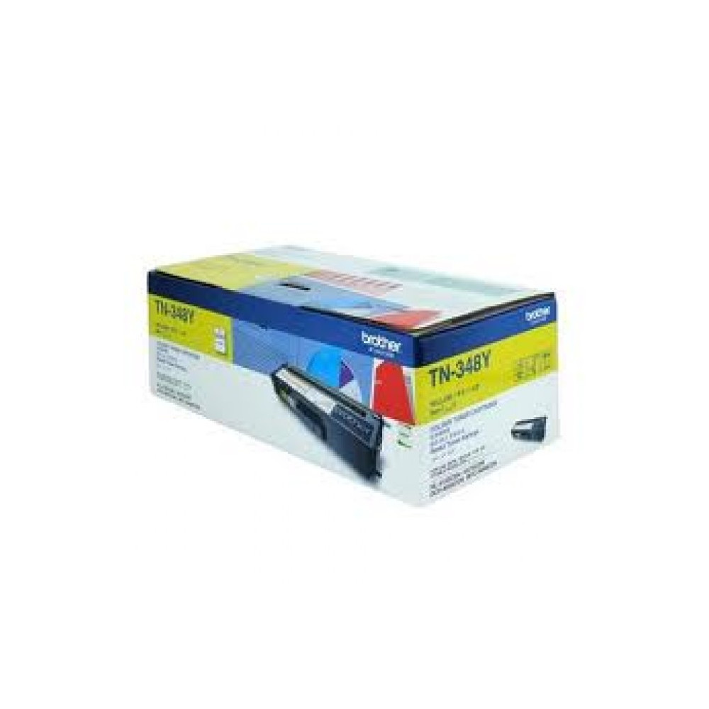 Brother TN-348Y Colour Laser Toner - Super Hight Yield Yellow- HL-4150CDN/4570CDW, DCP-9055CDN, MFC-9460CDN/9970CDW - 6000 pages - Image 1