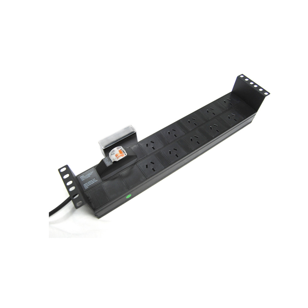 PowerShield RPR-10HMCB HORIZONTAL PDU 10A AU INPUT PLUG 2YR - Image 1