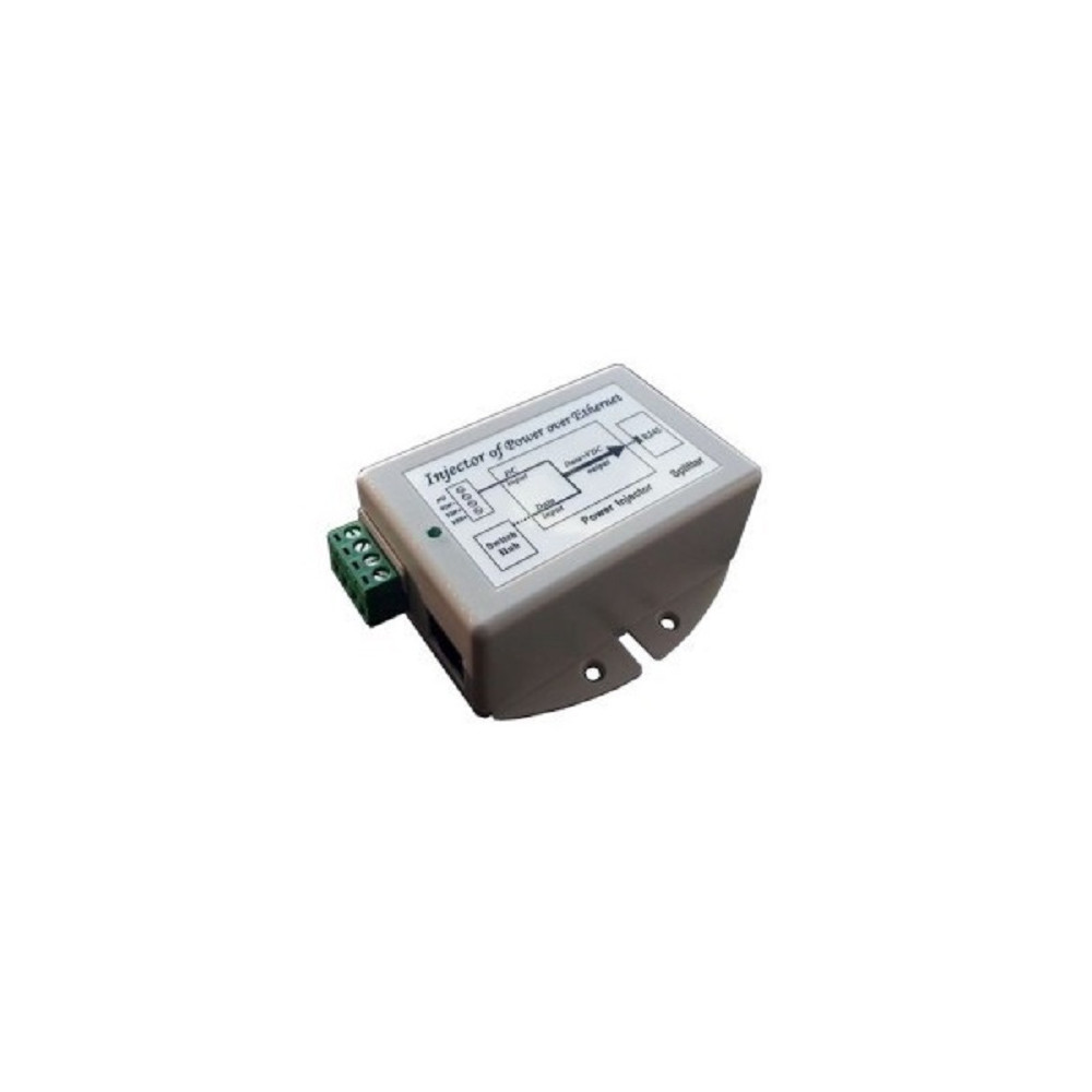 Tycon TP-DCDC-1248G Power , 9-36VDC IN. 48V 20W Gigabit Passive PoE OUT. DC to DC Converter and PoE Injector - Image 1