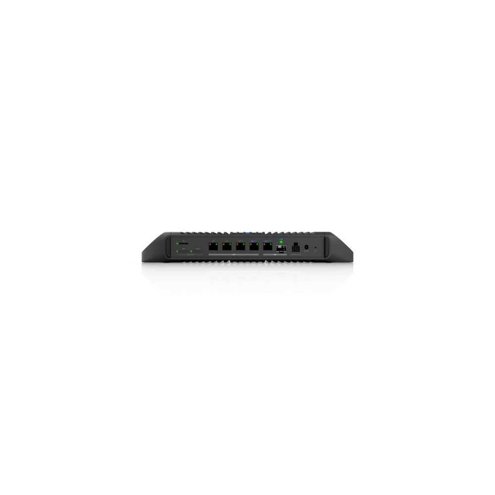 Ubiquiti UCG-INDUSTRIAL Cloud Gateway Industrial,Ruggedized, Fanless 10 GbE UniFi Cloud Gateway Delivering 350W, High-Density PoE, Advanced Routing, MicroSD Storage. - Image 1