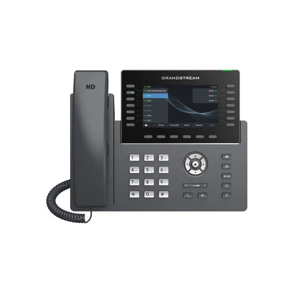 Grandstream GRP2650 14 Line IP Phone, 4 SIP Accounts, 320x240 Colour Screen, BLF Keys, HD Audio - Image 1