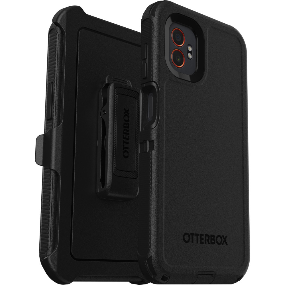 Otterbox 77-97773 Defender Samsung Galaxy XCover7 Pro 5G Case Black - , DROP+ 7X Military Standard, Multi-Layer, Port Covers, 7 Years Warranty - Image 1