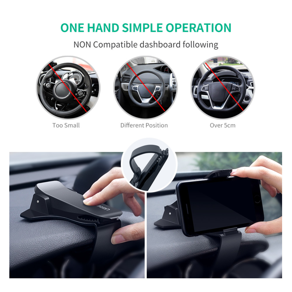 UGREEN 6957303849987 40998 Dashboard phone Holder - Image 7