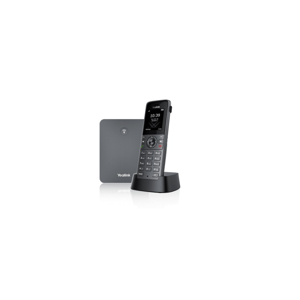 Yealink W73P High-Performance IP DECT Solution including W73H Handset and W70B Base Station, Up to 20 simultaneous calls, Flexible Noise Reduction - Image 1