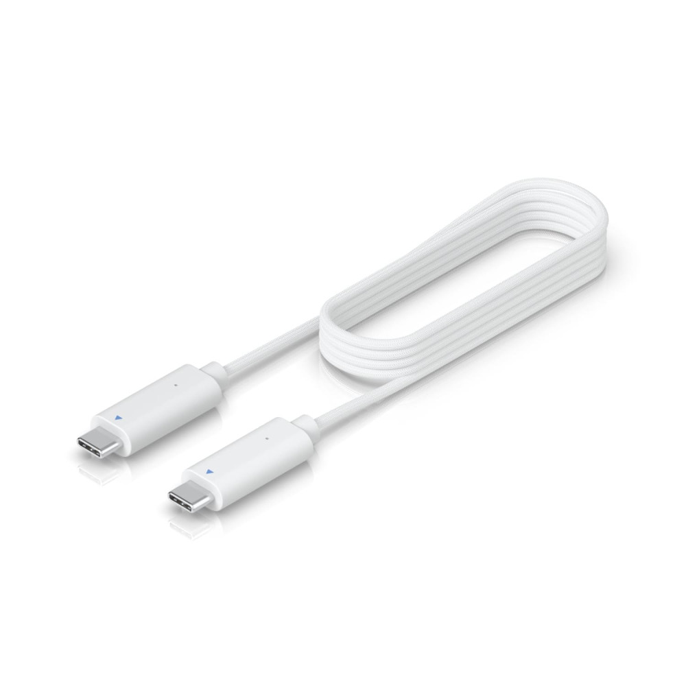 Ubiquiti UACC-AI-THETA-AUDIO-CABLE-1M AI Theta Audio Cable, Cable Connects AI Theta Audio to an AI Theta Hub, Length 1 m (3.3 ft), White - Image 1