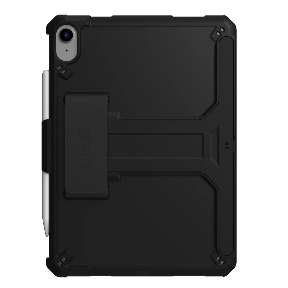 UAG 12339HB14040 Scout Apple iPad (11') 11th Gen (A16) / iPad 10th Gen (11') Rugged Case (Black) - DROP+ Military Standard, KickStand & Hand Strap, 1 Year Warranty - Image 1