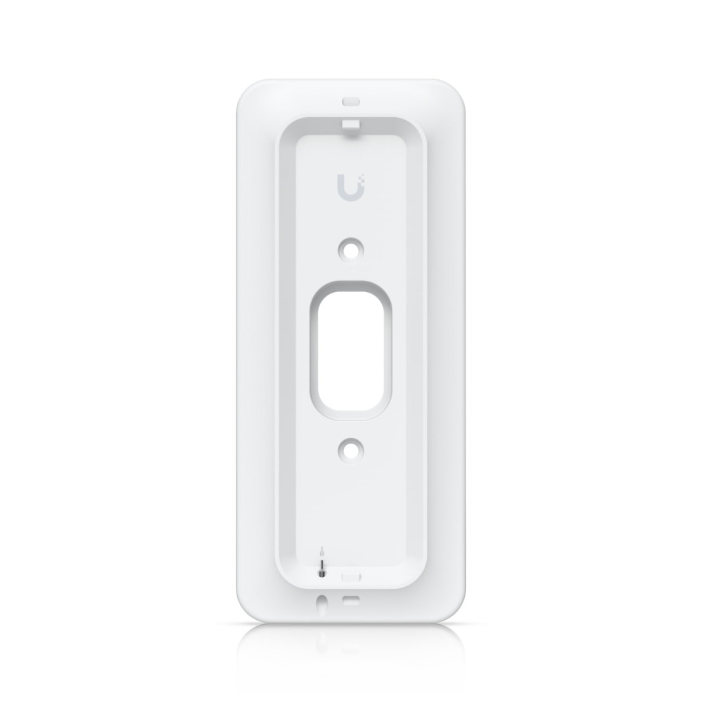 Ubiquiti UACC-G4 DOORBELL PRO POE-GANG BOX-WHITE G4 Doorbell Pro PoE Gang Box Mount, White,Secure, Flat/ 25° Angled Wedge Angled Mounting Plate, Compatible NHU-UVC-G4-DBELL-POE - Image 1