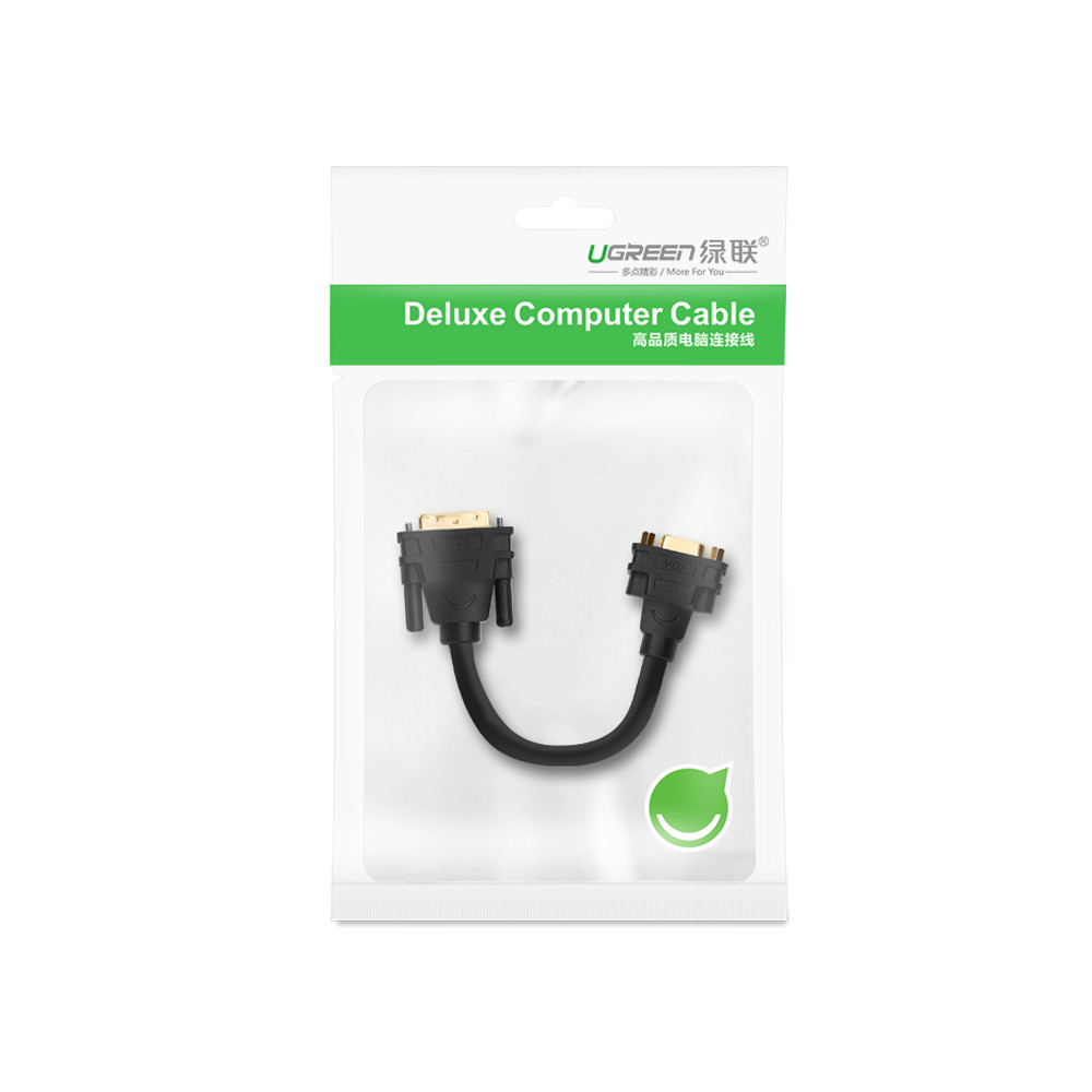 UGREEN 6957303834990 30499 DVI(24+5) Male to VGA Female Convert Cable - Image 4