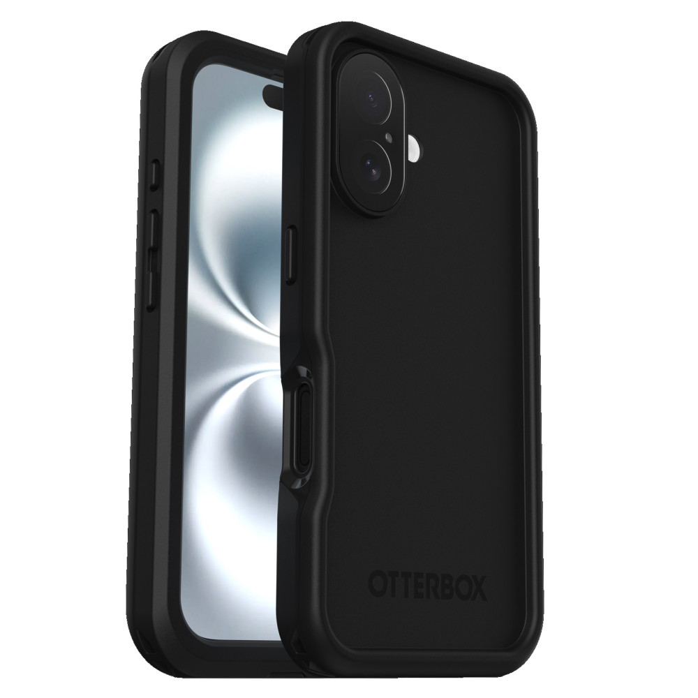 Otterbox 77-96144 FRE MagSafe Apple iPhone 16 (6.1') Case Black - , DROP+ 5X Military Standard,2M IP68,Built-In Screen Protector, 7 Years Warranty - Image 1