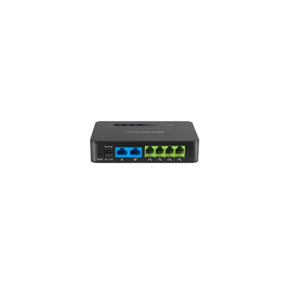 Grandstream HT814-V2 HT814 FXS ATA, 4 Port Voip Gateway, Dual GbE Network, Supports 2 SIP, built-in NAT router TLS and SRTP security, Supports 3-way voice - Image 2