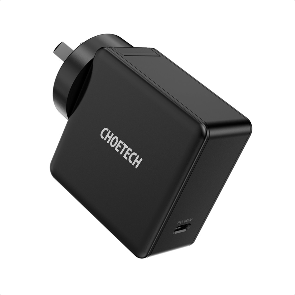 Choetech 6971824975048 Q4004 60W PD3.0 USB-C Fast Charger for Phone, iPad & Macbooks - Image 7
