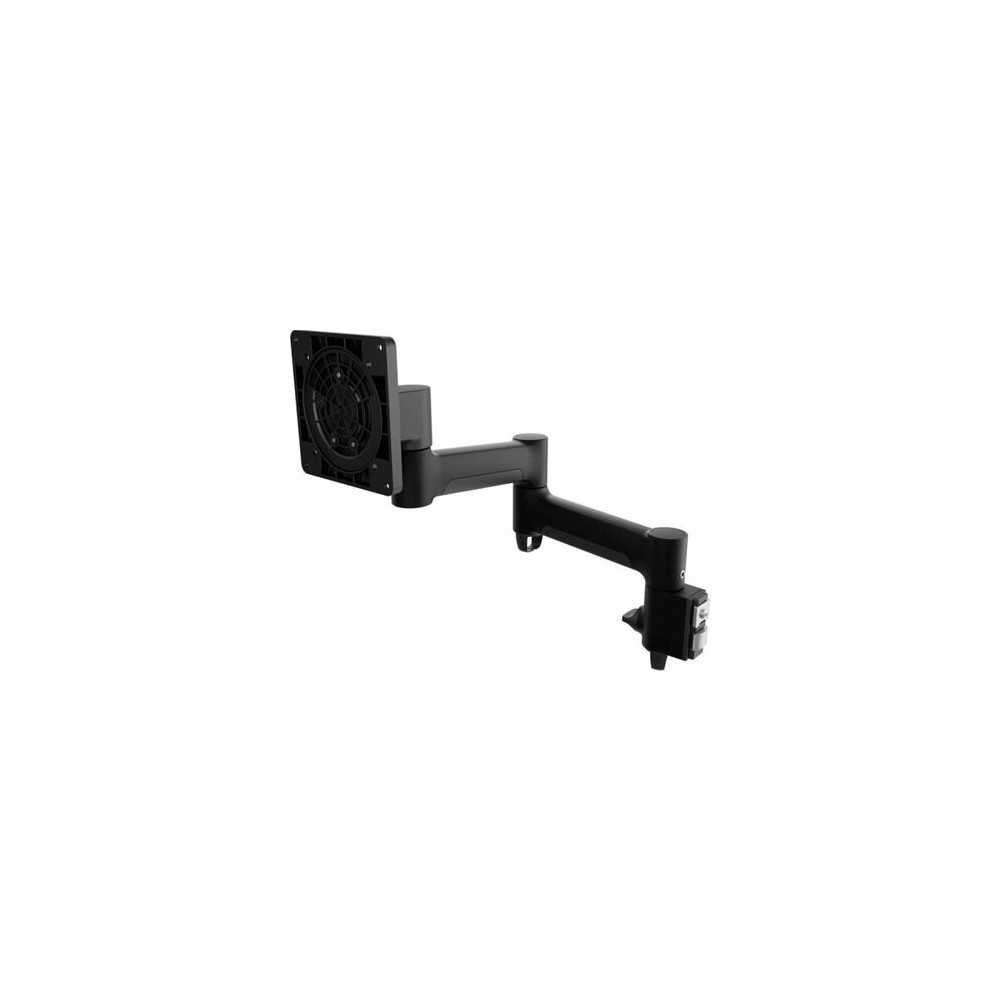 Atdec AWM-A46T-B medium swing arm - monitors to 12kg (26.5lb) flat, 10kg (22lb) curved - Black