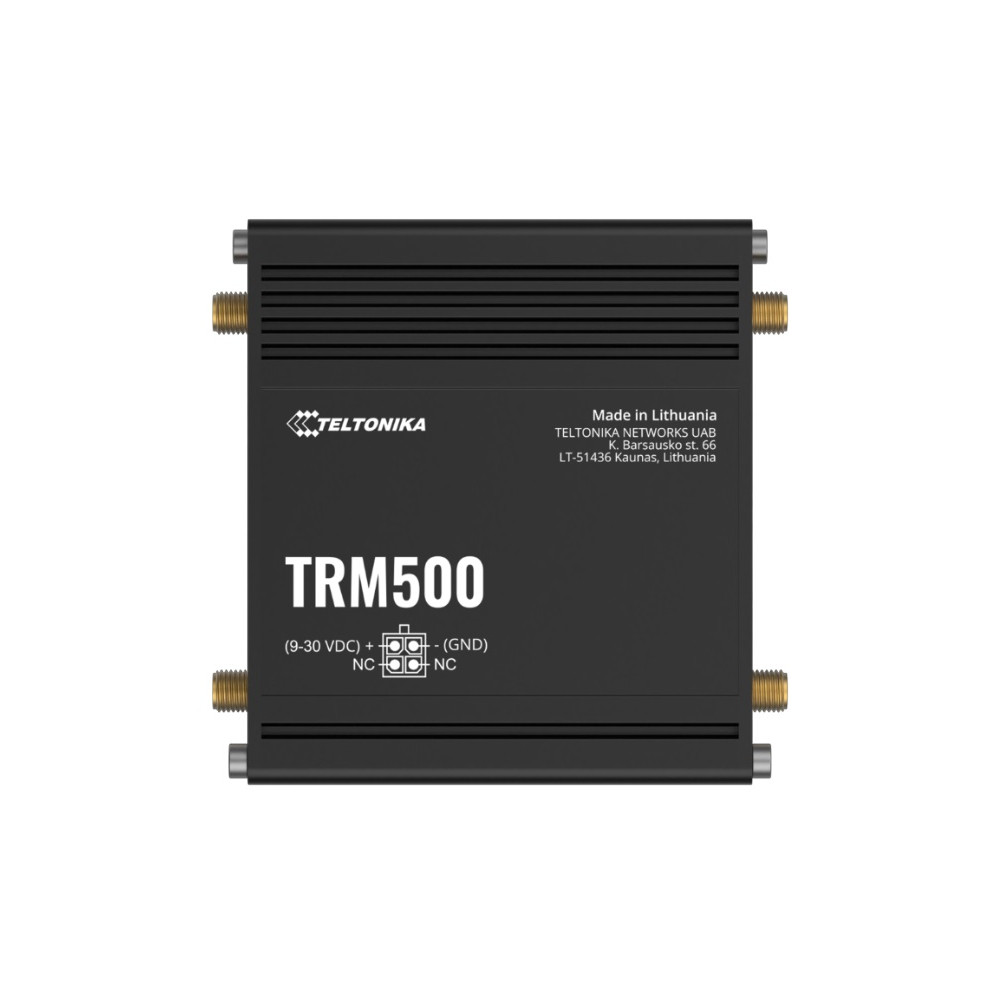 Teltonika TRM500000000/TRM500000300 TRM500 Industrial Cellular Modem, 5G (3.4 Gbps) & 4G (Cat19), with USB Type-C, PSU included - Image 1