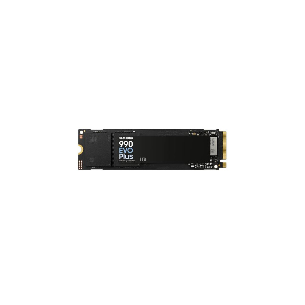 Samsung MZ-V9S1T0BW 990 EVO Plus 1TB PCIe Gen5 NVMe SSD 7150MB/s 6300MB/s R/W 850K/1350K IOPS 600TBW 1.5M hrs V-NAND TLC AES 256-bit Encryption 5yr wty - Image 1