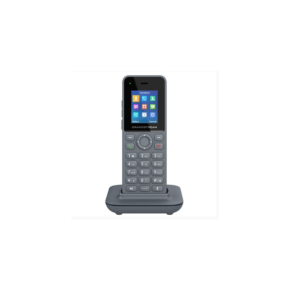 Grandstream DP725 DECT Cordless HD Handset for Mobility, HD handset, Up to 20 SIP Accounts Per System; Up to 20 Lines Per Handset, DECT Authentication - Image 1