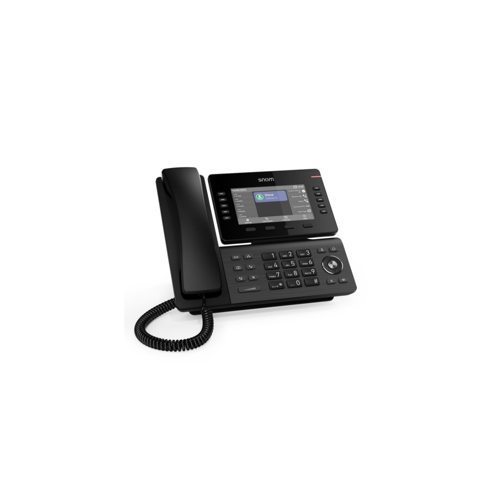 Snom D815WB IP Phone, 5.5' IPS Color Display, 12 SIP Accounts, HD Audio, Wi-Fi & Bluetooth, USB & PoE, Linux - Image 1