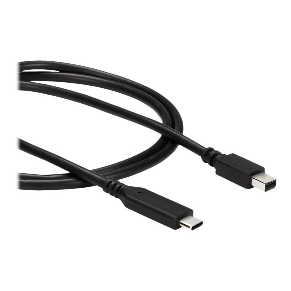 StarTech CDP2MDPMM1MB 3.3 FT (1M) USB-C TO MINI DISPLAYPORT CABLE - 4K 60HZ - BLACK - Image 3